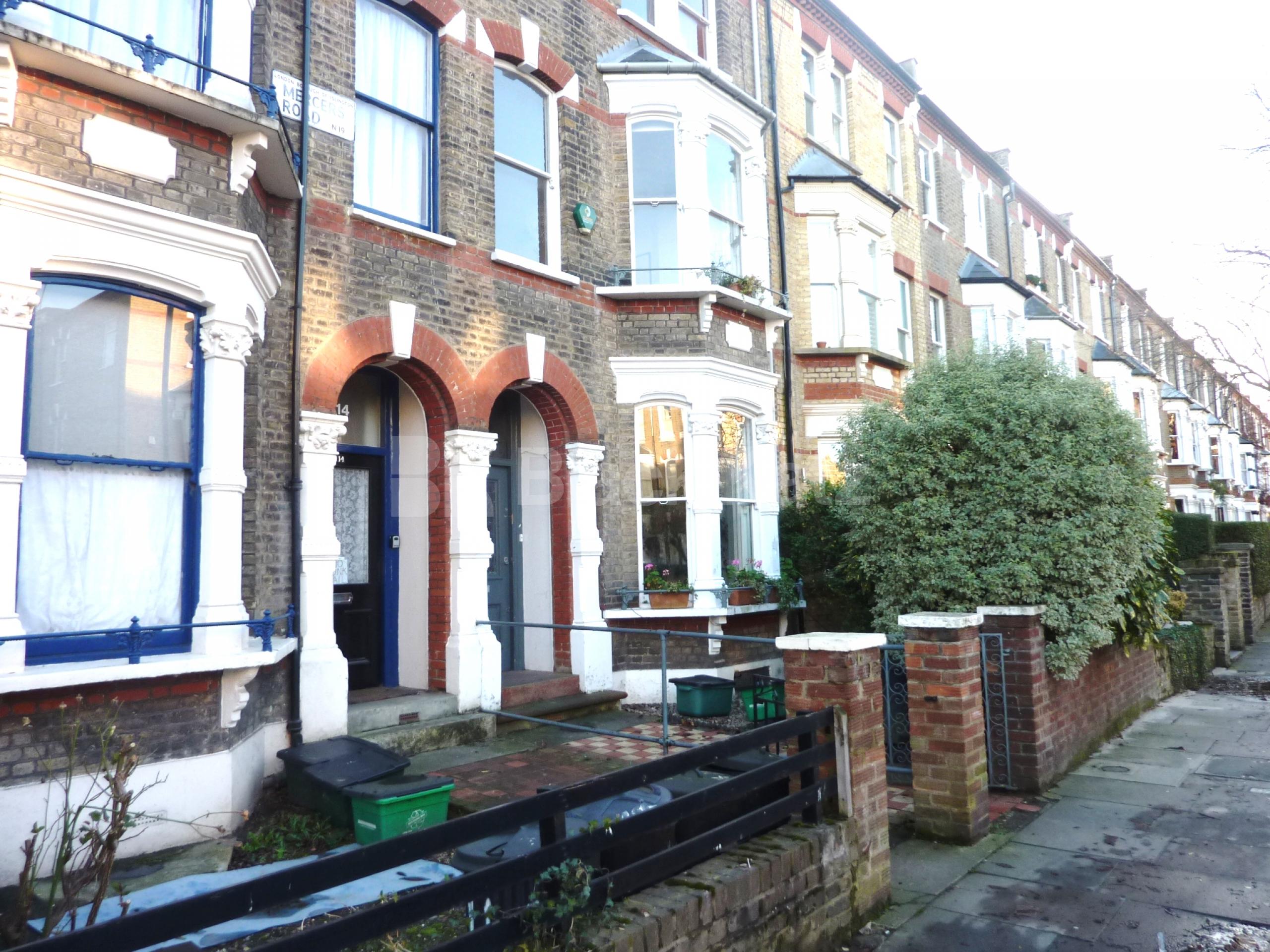 			1 Bedroom, 1 bath, 1 reception Flat			 Mercers Road, TUFNELL PARK  N19